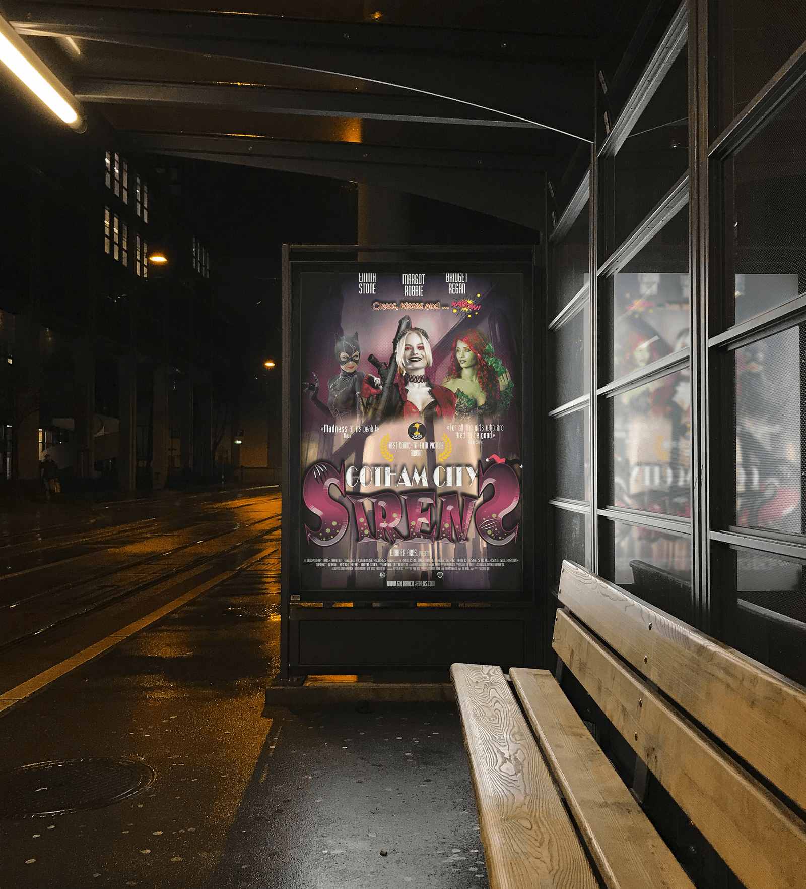 Affiche Gotham City sirens